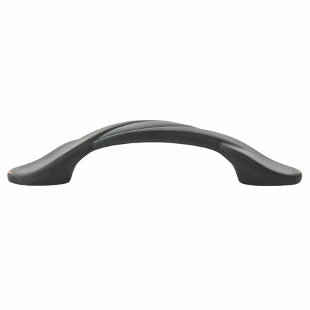 GLIDERITE HARDWARE 3 in. Classic Twisted Pull Cabinet Hardware Handle - 87340-ORB, 5PK 87340-ORB-5